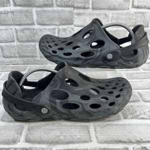 Merrell Men's Size 13 Hydro Moc Drift Black and Gray Water Shoe Comfort Clog